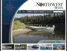 Tablet Screenshot of northwest-boats.com